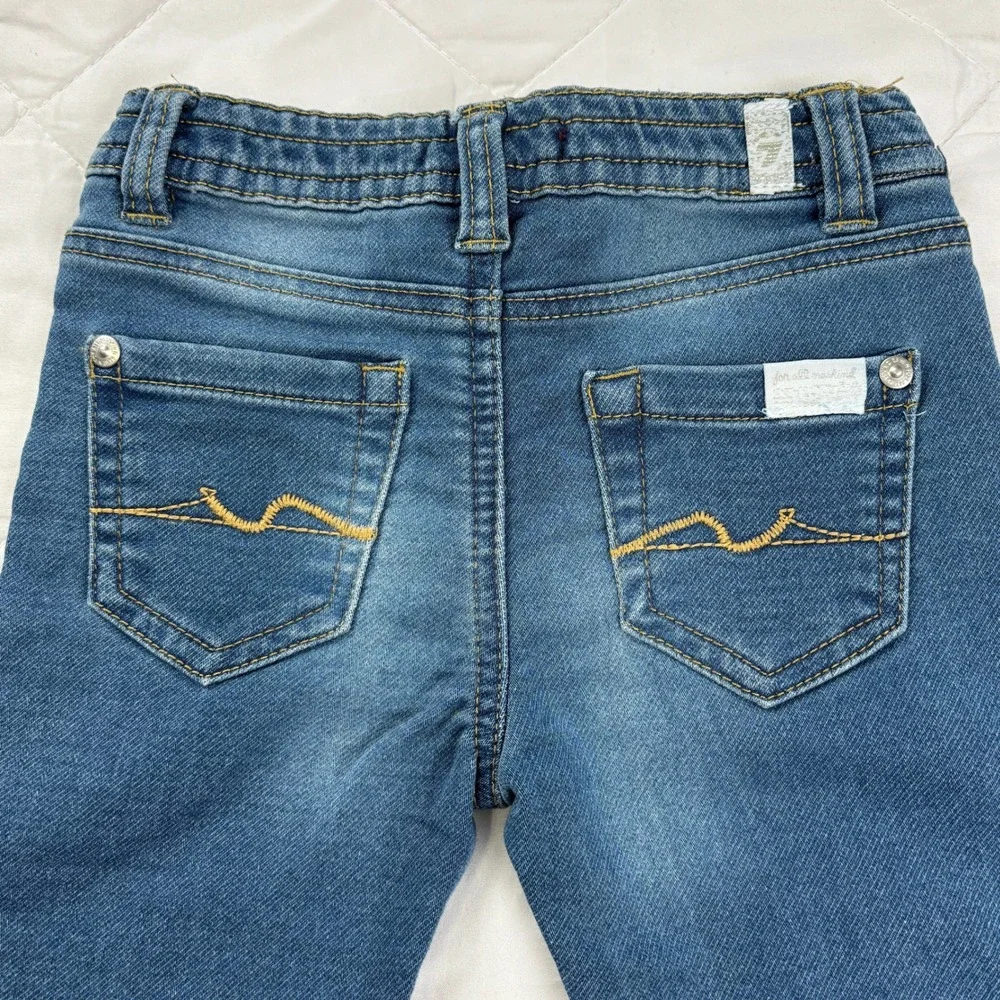 7 For All Mankind Toddler Jeans 24M Stretch Blue‎ Denim